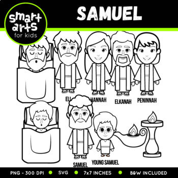 Samuel Bible Story Clip Art By Smart Arts For Kids Tpt