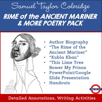Preview of Samuel Taylor Coleridge Poetry Pack