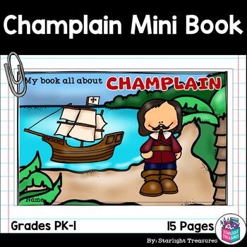 Preview of Samuel de Champlain Mini Book for Early Readers: Early Explorers