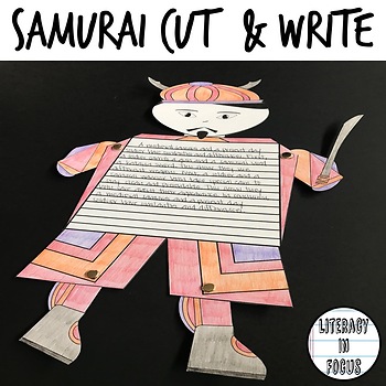Preview of Samurai Cut and Write | Medieval Japan Craft