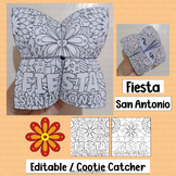 San Antonio Fiesta Activities Cootie Catcher Craft Kinderg