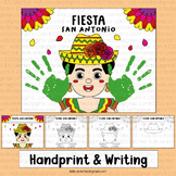 San Antonio Fiesta Handprint Writing Activities Kindergart