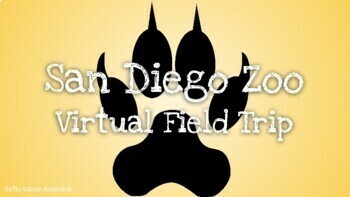 Preview of San Diego Zoo Virtual Field Trip - Balboa Park, California