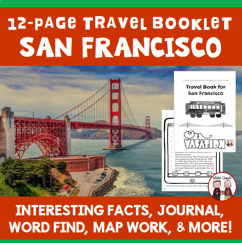 Preview of San Francisco Vacation Travel Booklet
