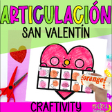 San Valentín Articulación - Spanish Valentine's Day Articu