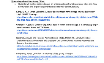 Preview of Sanctuary Cities and the Chicago Migrant Crisis