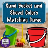 Sand Bucket and Shovel Colors Matching Game - Summer Color