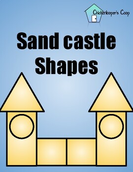 Preview of Sand Castle Shapes (Square, Circle, Triangle, Rectangle)