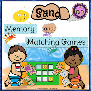 Preview of Sand Memory and Matching Games