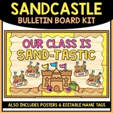 Sandcastle Bulletin Board & Name Tags | Summer | End of The Year