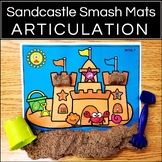 Sandcastle Speech Therapy Smash Mats for Summer