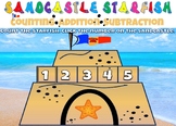 Sandcastle Starfish Counting-Addition-Subtraction