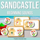 Sandcastles at the Beach Beginning Sounds Matching
