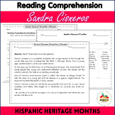 Sandra Cisneros Reading Comprehension Biography Famouns Hi
