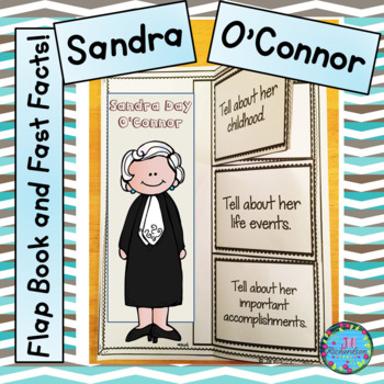 Preview of Sandra Day O'Connor Writing Women's History Month Bulletin Board