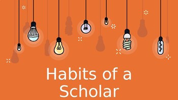 Preview of Sandra Kaplan's Habits of a Scholar PowerPoint