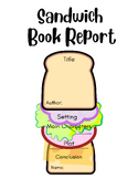 Sandwich Book Report - Book Review - Reading Project - ELA