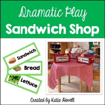 Sandwich Shop Dramatic Play