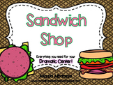 Sandwich Shop Dramatic Play Center