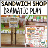 Sandwich Shop Dramatic Play Pack Pre-K