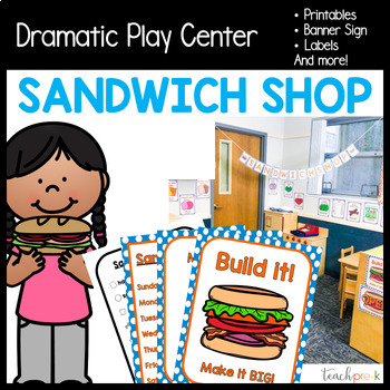Sandwich Shop Dramatic Play