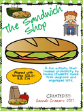 Sandwich Shop (Probability with Tree Diagrams and Lists)