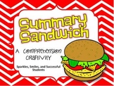 Sandwich Summaries- A Comprehension Strategy Craftivity