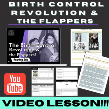Preview of Margaret Sanger, the Flappers, & the Birth Control Movement | VIDEO & ACTIVITY