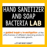 Sanitizer and Soap Bacteria Lab - A Scientific Method Inqu