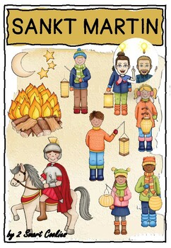 Preview of Sankt Martin Symbolkarte / Transparenzkarte Deutsch German Religion Grundschule