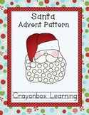 Santa Advent Pattern