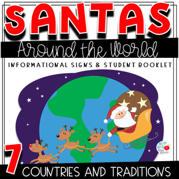 Preview of Santa / Holidays/ Christmas Around the World - Kindergarten/1st/2nd/3rd Grade