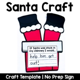 Santa Chimney Craft | Holiday Bulletin Board