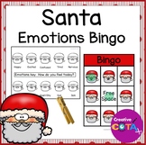 Santa Christmas Activity Feelings and Emotions Bingo