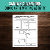 Santa Christmas Comic | Holiday Art and Writing Project | 