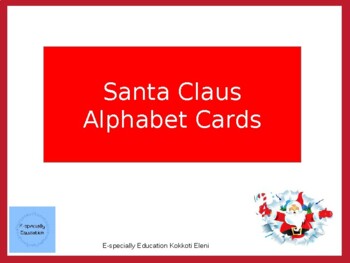 Preview of Santa Claus Christmas Alphabet