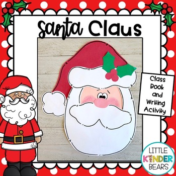 Preview of Santa Claus Christmas Craft and Writing