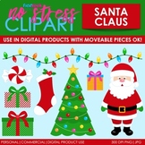 Santa Claus Clip Art (Digital Use Ok!)