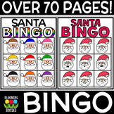 Santa Claus Color Bingo and SEL Social Emotional Bingo Bundle