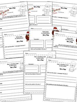 Santa Claus Craftivity with CCSS aligned Story Maps by Laura Ado