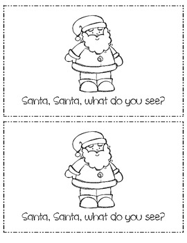 Santa Claus Emergent Reader by Jennifer Quinn | Teachers Pay Teachers