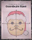 Santa Claus Graphing on the Coordinate Plane Mystery Pictu