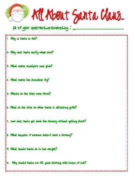 Santa Claus Questions...Answered by You! by A Pencil and a Dream