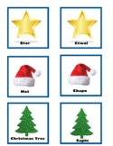 Santa Claus, Santa Claus What do you see word cards(Englis