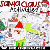 Santa Claus Themed Kindergarten Lessons - Christmas Activities