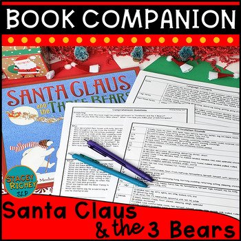 Santa Claus and the 3 Bears Christmas Book Companion for Speech Therapy