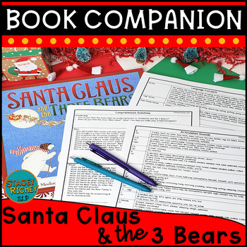 Preview of Santa Claus and the 3 Bears Christmas Speech Therapy Book Companion