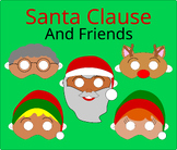 Santa Clause and Friends Masks