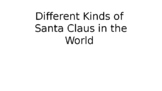 Santa Clauses from Around the World
