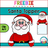 Santa Clip art FREEBIE